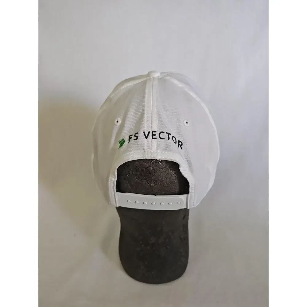 Nike golf‎ Club Hat Men's Cap M/L WHITE SNAPBACK DRI-FIT Adjustable Lightweight